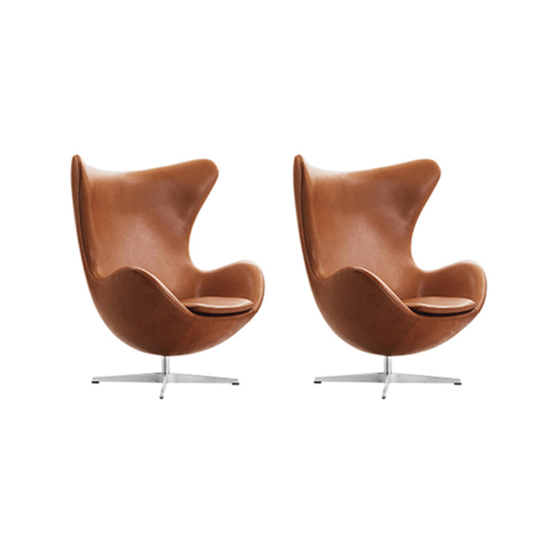 Arms Included Chair Egg Shape Chair for Living Room, 31.49" Wide
