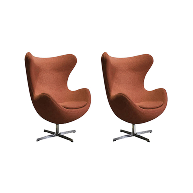 Arms Included Chair Egg Shape Chair for Living Room, 31.49" Wide