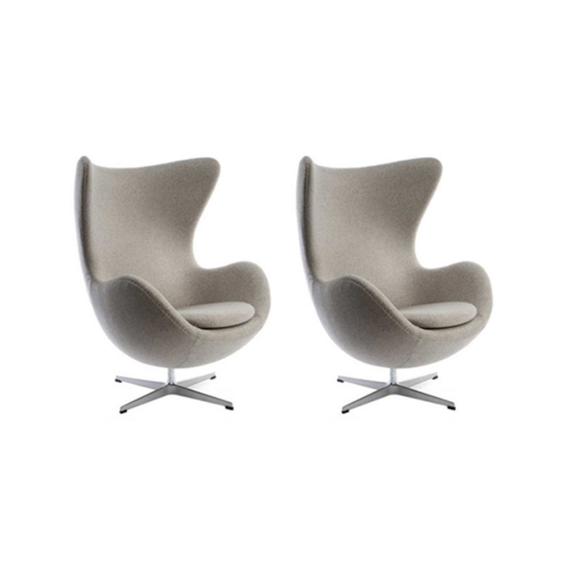 Arms Included Chair Egg Shape Chair for Living Room, 31.49" Wide