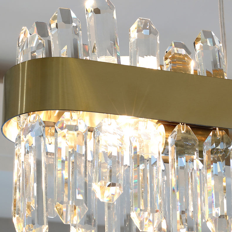 Modern Style Island Pendants Crystal Pendant Lights for Dining Room