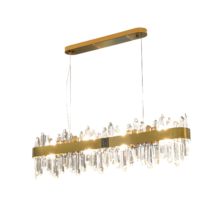 Modern Style Island Pendants Crystal Pendant Lights for Dining Room
