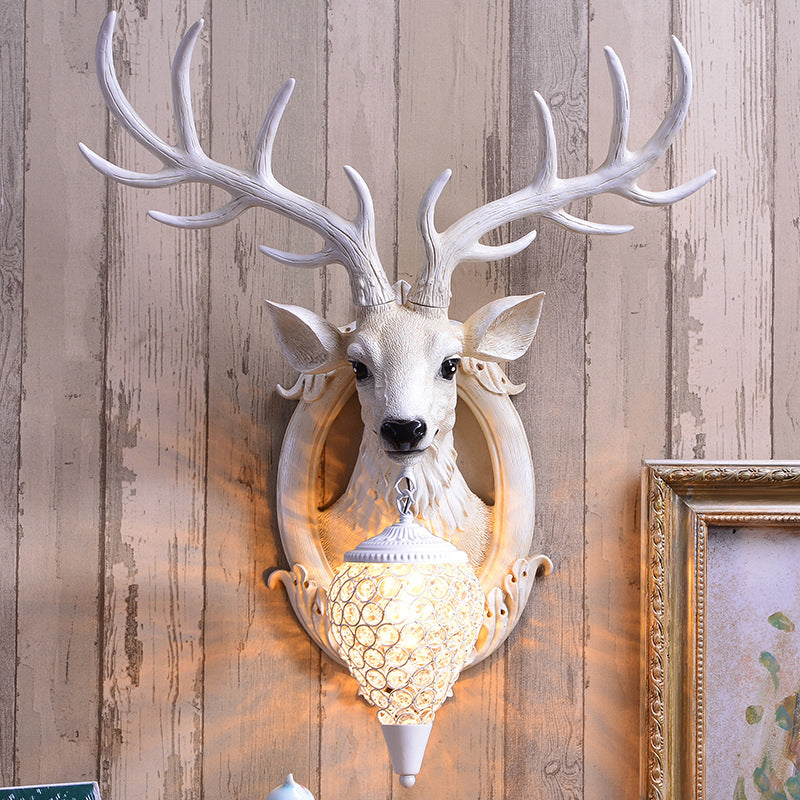 Creative Wall Lighting Fixture Contemporary Crystal Wall Mount Light