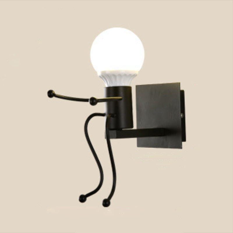 Industrial Metallic Wall Light Creative Wall Light Sconce for Bedroom