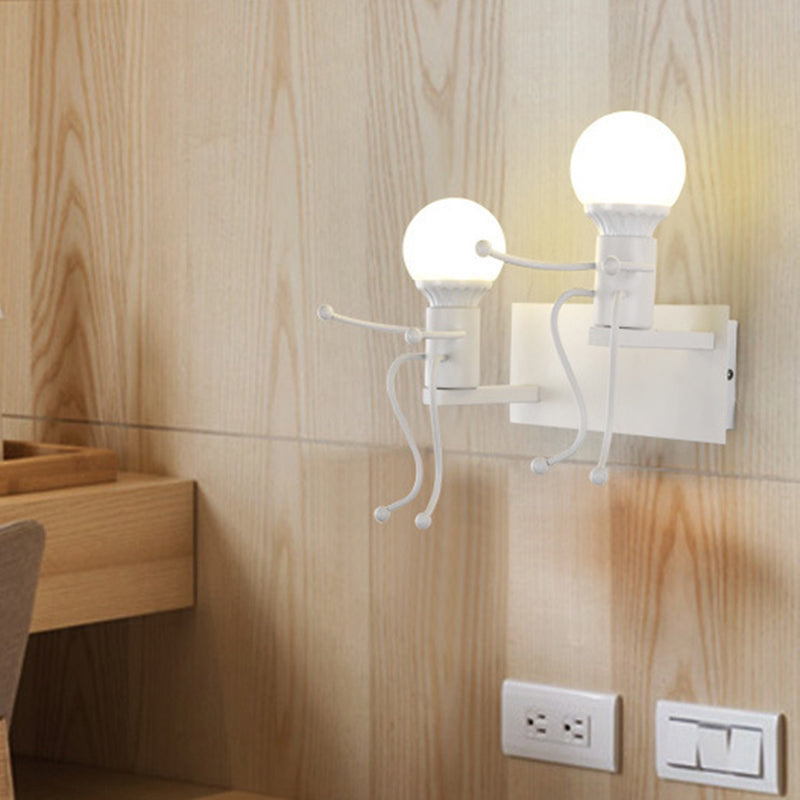 Industrial Metallic Wall Light Creative Wall Light Sconce for Bedroom