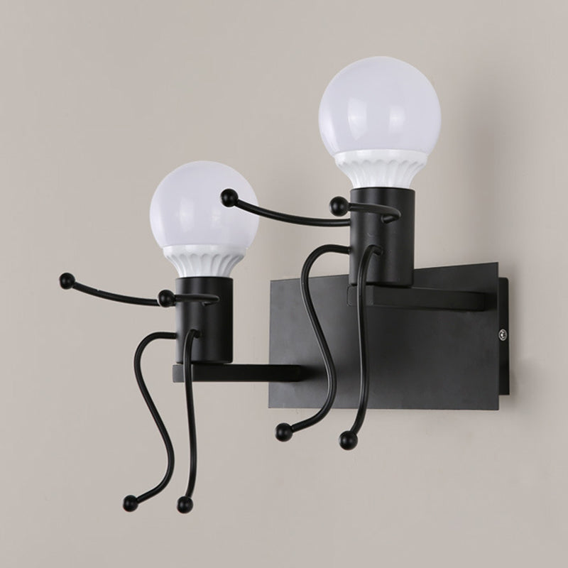 Industrial Metallic Wall Light Creative Wall Light Sconce for Bedroom