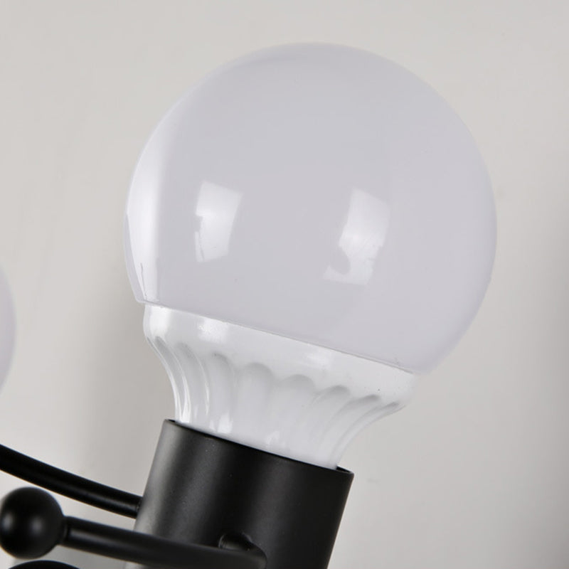 Industrial Metallic Wall Light Creative Wall Light Sconce for Bedroom