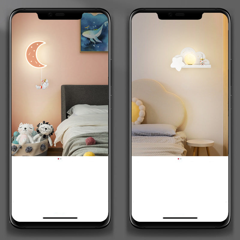 Contemporary Wall Light Creative LED Wall Light Sconce for Kids' Room