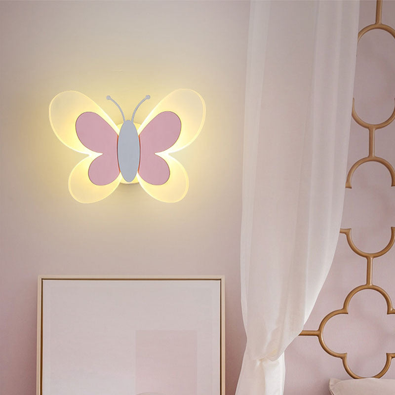 Modern Style Metallic Wall Light Creative LED Wall Light Sconce for Kids' Room