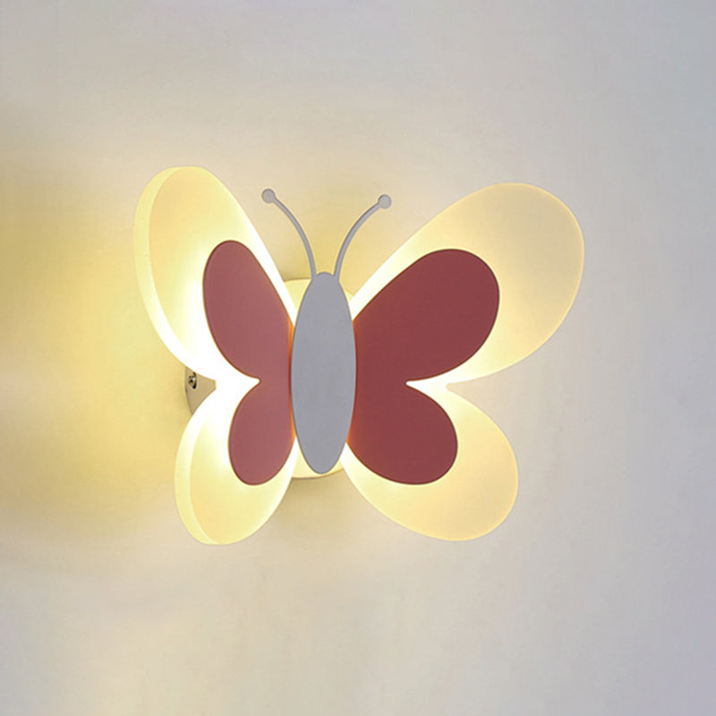 Modern Style Metallic Wall Light Creative LED Wall Light Sconce for Kids' Room
