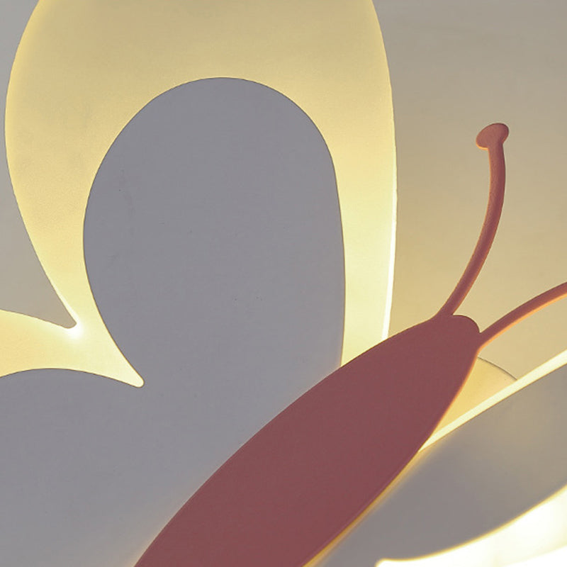 Modern Style Metallic Wall Light Creative LED Wall Light Sconce for Kids' Room