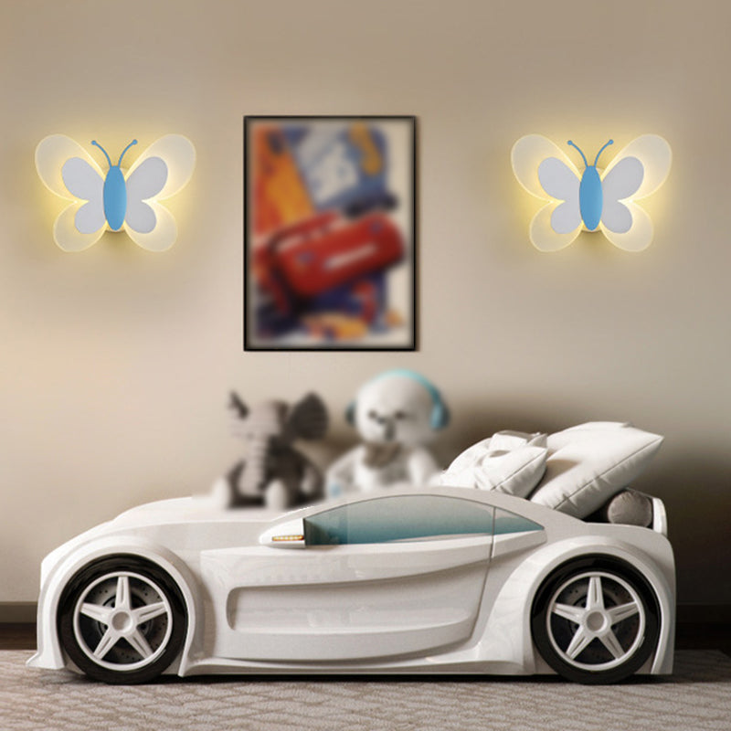 Modern Style Metallic Wall Light Creative LED Wall Light Sconce for Kids' Room
