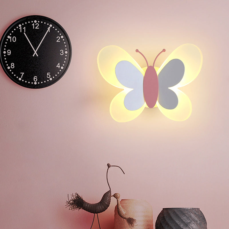 Modern Style Metallic Wall Light Creative LED Wall Light Sconce for Kids' Room