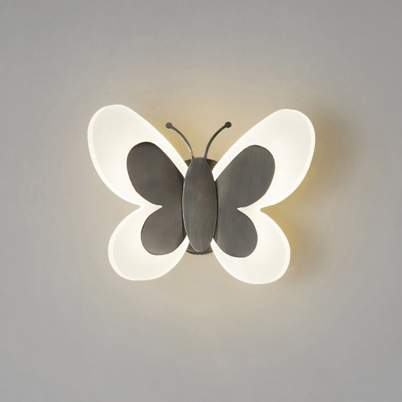 1-Light Geometric Wall Sconce Light Modern Metal Wall Sconce Lighting