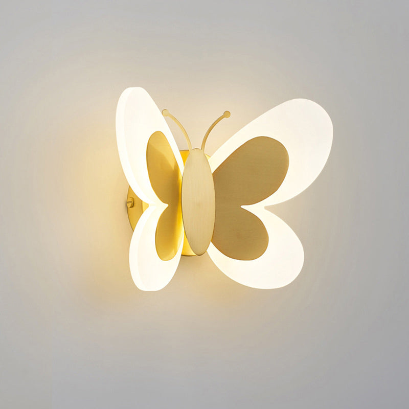 1-Light Geometric Wall Sconce Light Modern Metal Wall Sconce Lighting