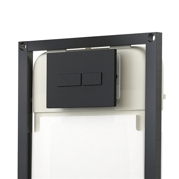 Wall Mount All-In-One Toilet Bowl Porcelain Contemporary Flush Toilet