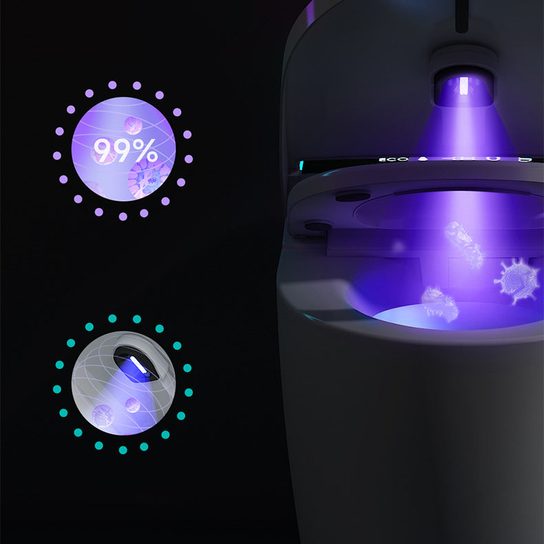 Modern Floor Mount Skirted Toilet Bowl Siphon Jet Toilet with Seat for Bathroom