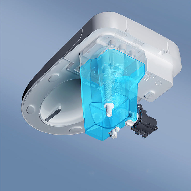 Modern Floor Mount Skirted Toilet Bowl Siphon Jet Toilet with Seat for Bathroom