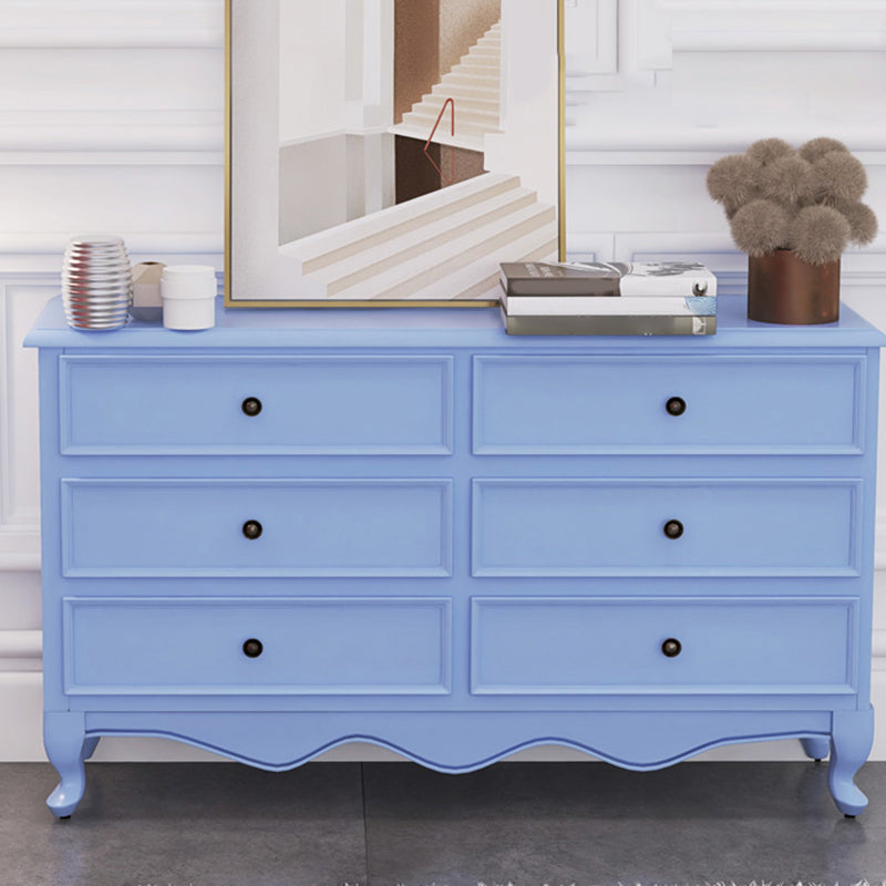 Coastal Dresser Manufactured Wood Storage Chest Dresser for Bedroom