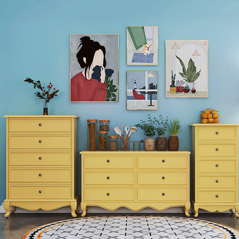 Coastal Dresser Manufactured Wood Storage Chest Dresser for Bedroom