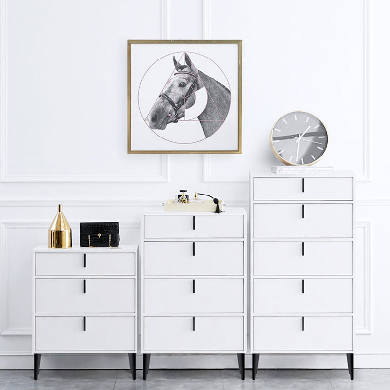 13.65-inch Width Storage Chest Contemporary Dresser with 4/7 Drawers