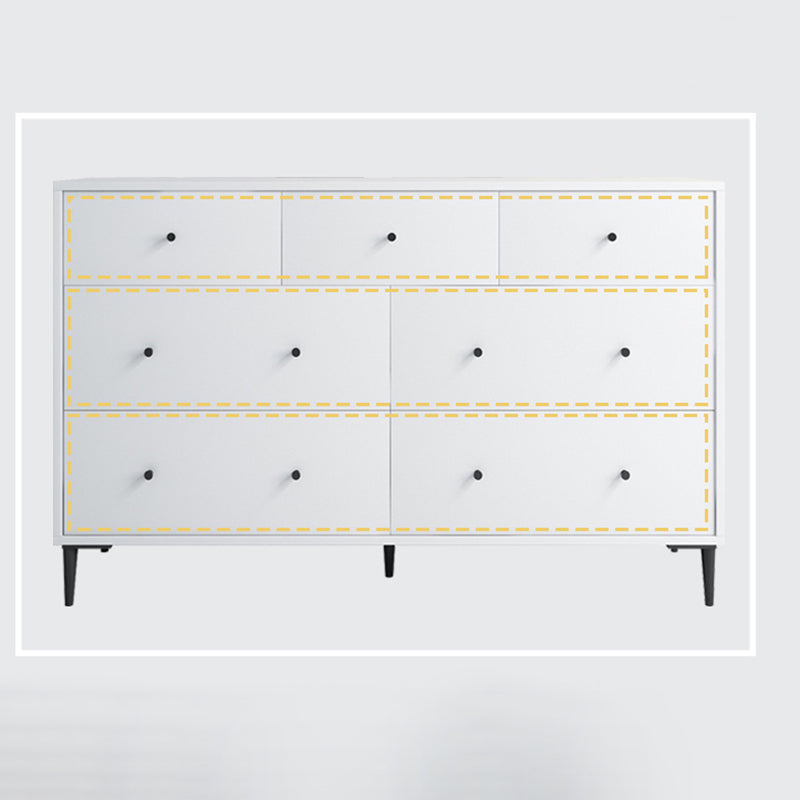 13.65-inch Width Storage Chest Contemporary Dresser with 4/7 Drawers