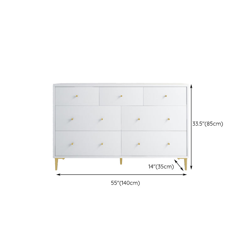 13.65-inch Width Storage Chest Contemporary Dresser with 4/7 Drawers