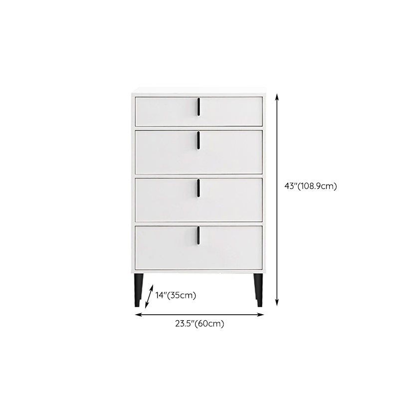 13.65-inch Width Storage Chest Contemporary Dresser with 4/7 Drawers