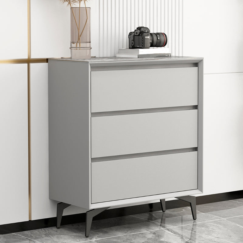 15.6-inch Width Modern Storage Chest Stone Dresser with 3/6 Drawers