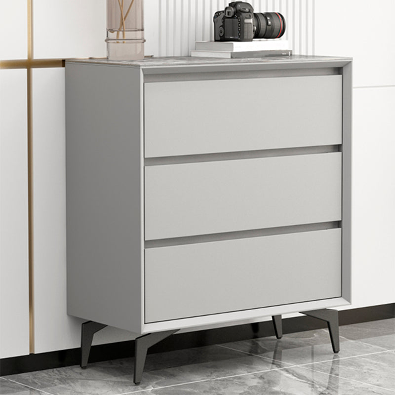 15.6-inch Width Modern Storage Chest Stone Dresser with 3/6 Drawers