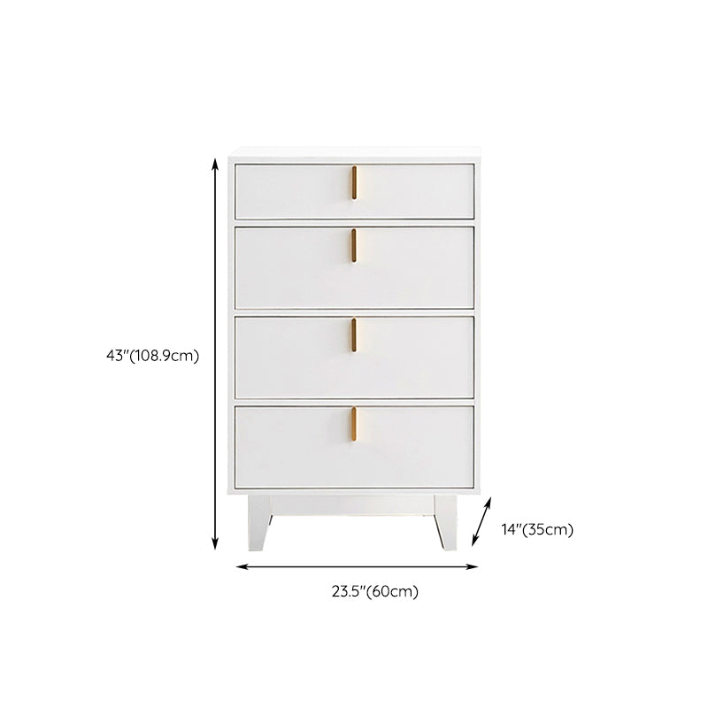 13.65-inch Width Storage Chest Contemporary Dresser with 3/4/5 Drawers