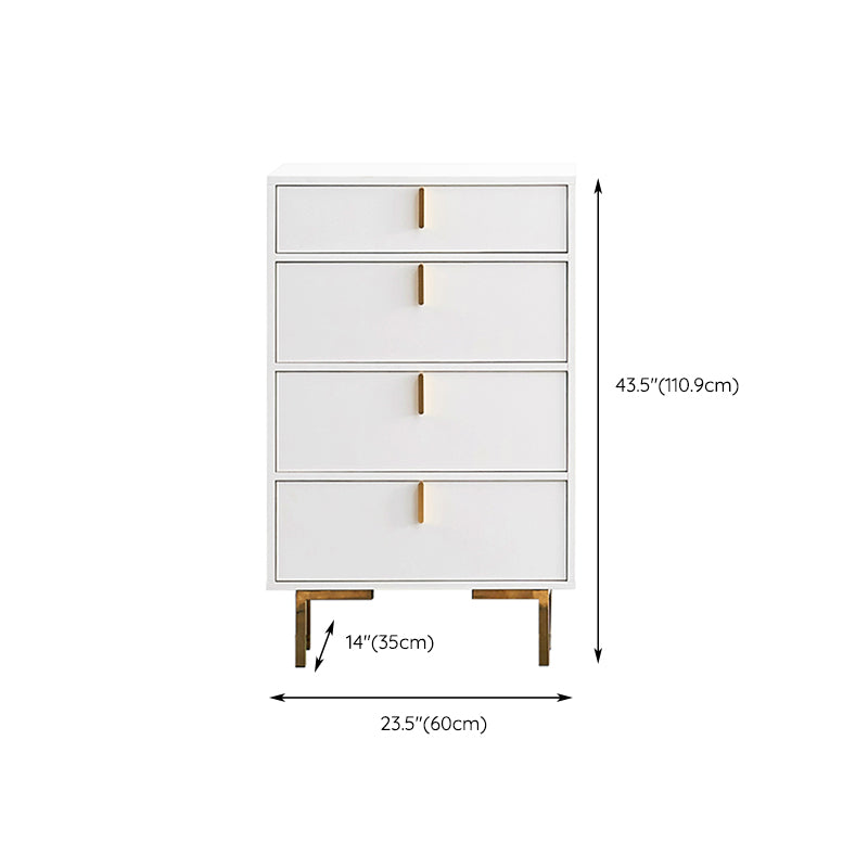 13.65-inch Width Storage Chest Contemporary Dresser with 3/4/5 Drawers