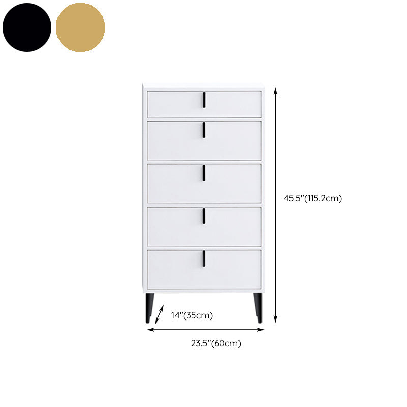 13.65-inch Width Storage Chest Contemporary Dresser with 3/4/5 Drawers