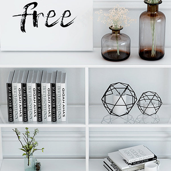 Contemporary Console Accent Table Antique Finish Rectangle Sofa Console Table in Metal