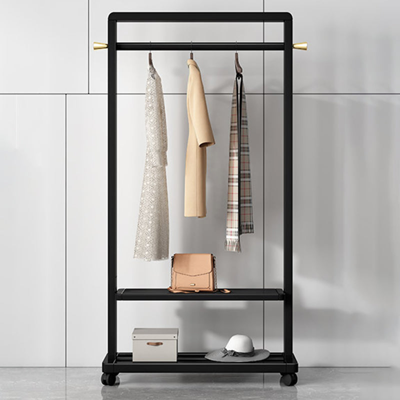 Contemporary Style Coat Hanger Solid Rubberwood Hooks Design Coat Rack for Living Room