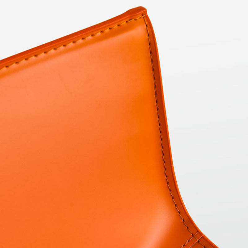 Faux Leather Dining Chairs Upholstered Modern Dining Arm Chair