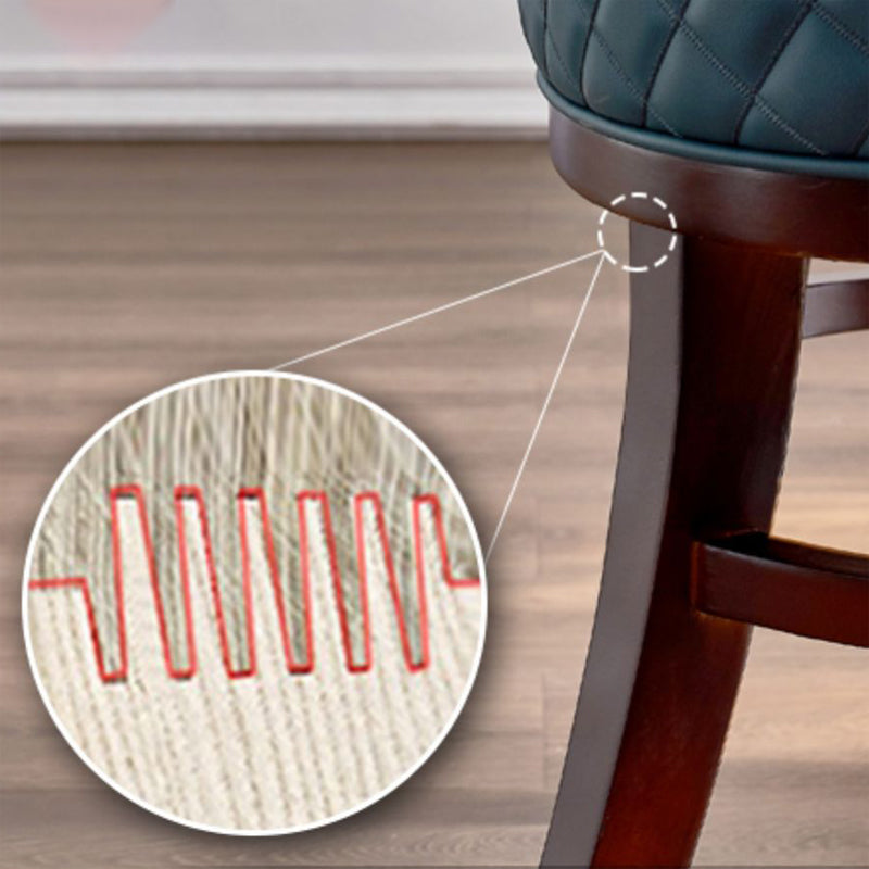 Traditional Upholstered Dining Room Chair Solid Wood Dining Accent Chair