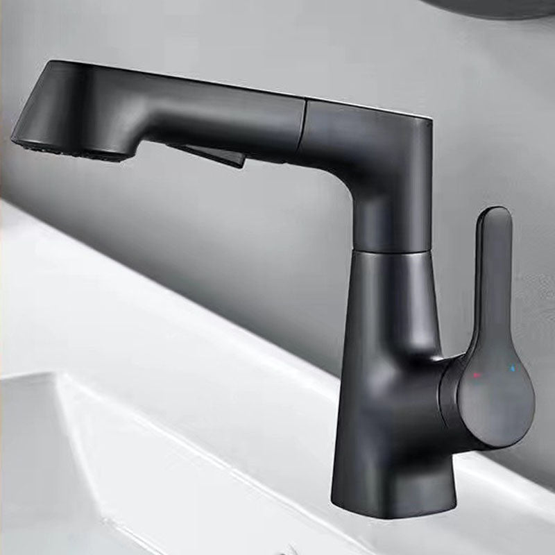 Contemporary Style Faucets Centerset Lever Handles Faucets for Bathroom