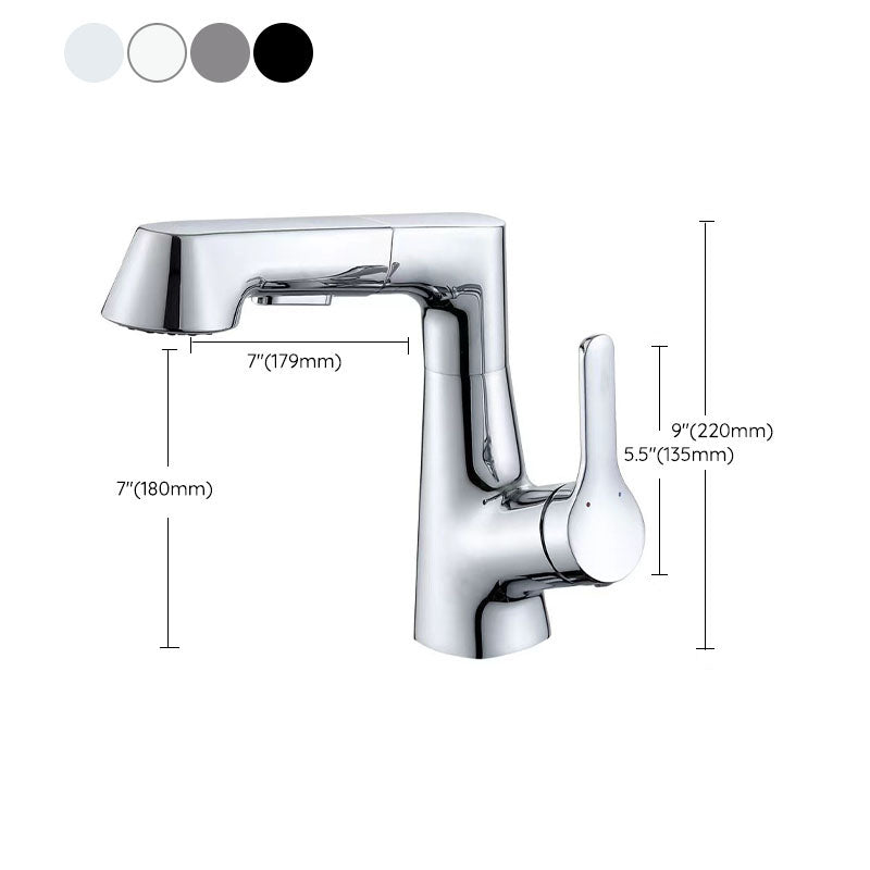 Contemporary Style Faucets Centerset Lever Handles Faucets for Bathroom