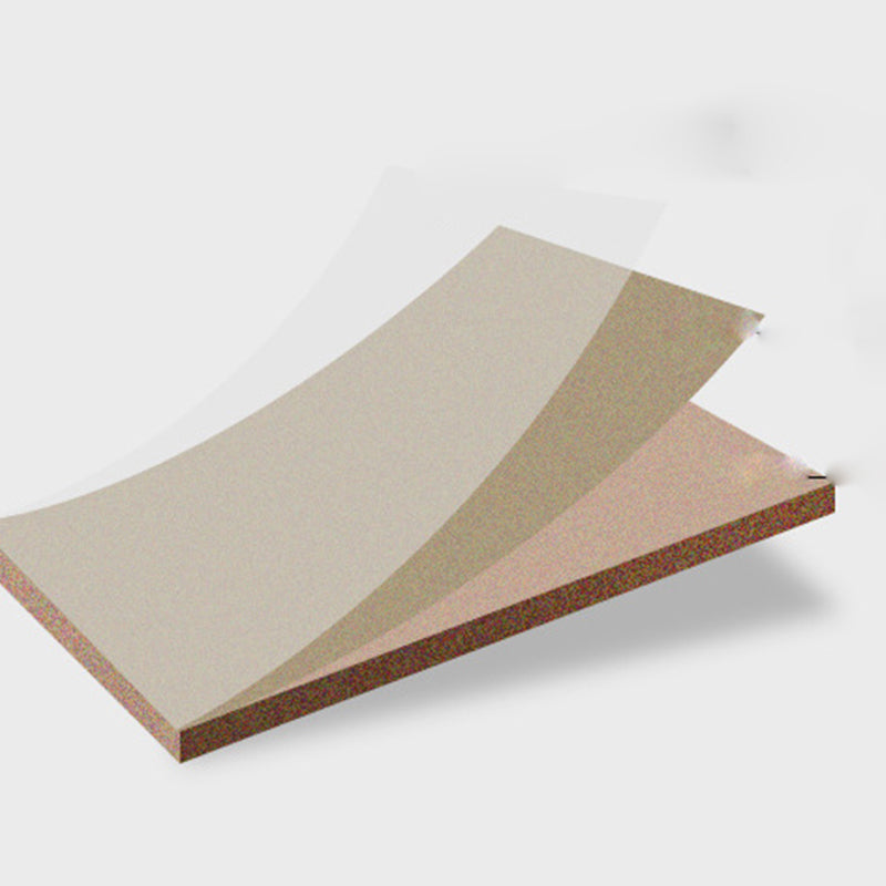 Contemporary Bookcase Closed Back Engineered Wood Bookshelf for Bedroom