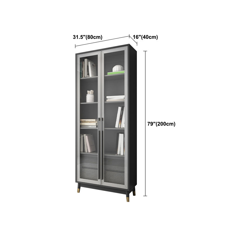 78.74"H Bookcase Contemporary Style Bookshelf for Office Study Room