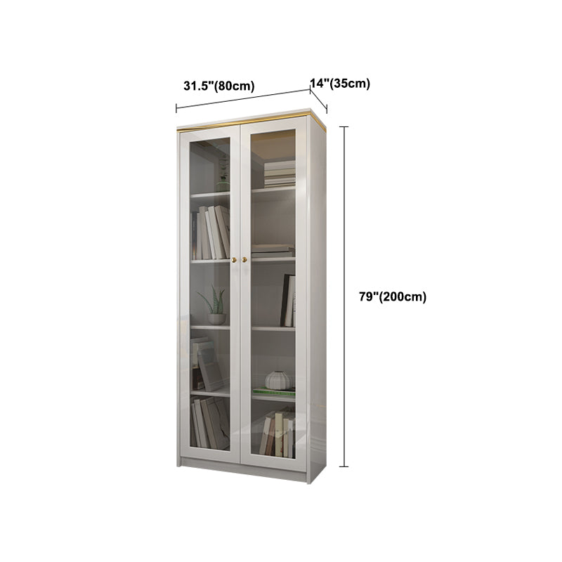 78.74"H Bookcase Contemporary Style Bookshelf for Office Study Room
