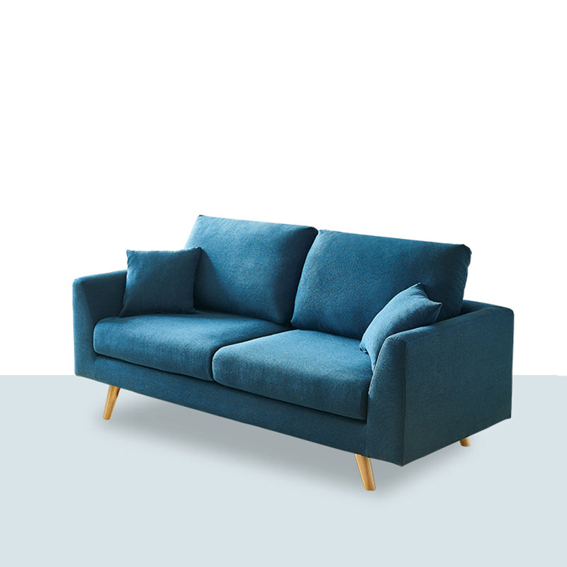 Contemporary Tuxedo Arm Sofa Cushions Fabric Standard Seating