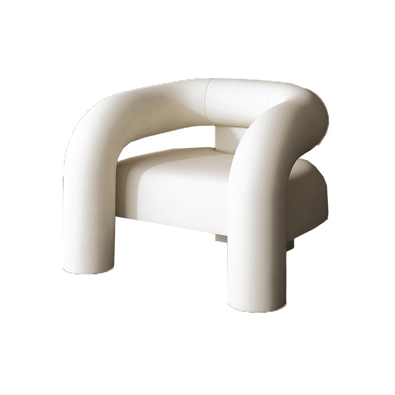 Velvet Armchair 30.70" High Solid Wood Frame Chair for Living Room