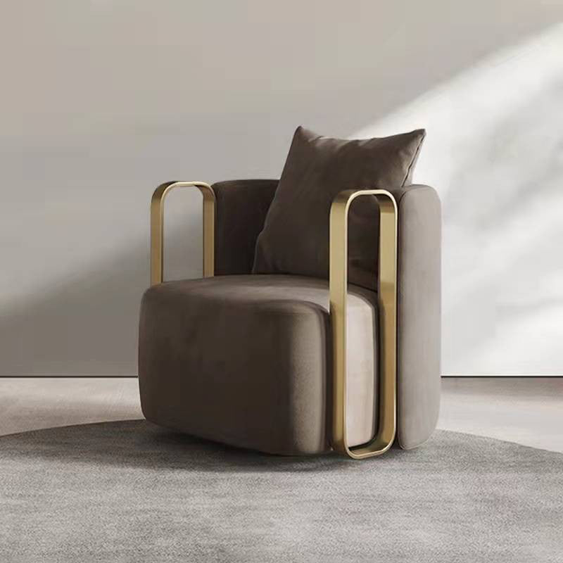 27.16" High Armchair Recessed Arms Included Chair for Living Room