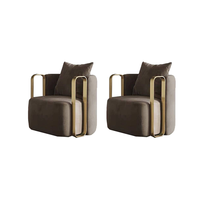 27.16" High Armchair Recessed Arms Included Chair for Living Room