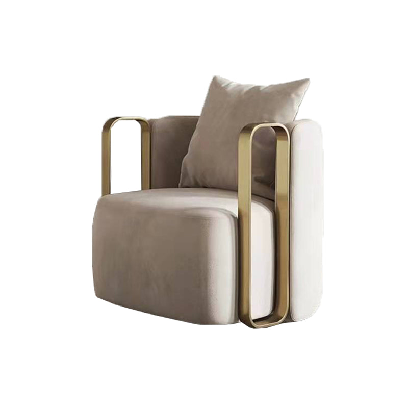 27.16" High Armchair Recessed Arms Included Chair for Living Room