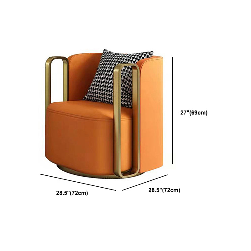 27.16" High Armchair Recessed Arms Included Chair for Living Room