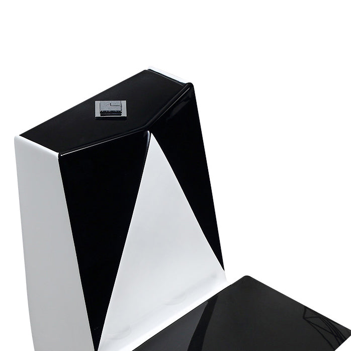 Skirted Traditional Toilet Floor Mount One-Piece Toilet with Slow Close Seat