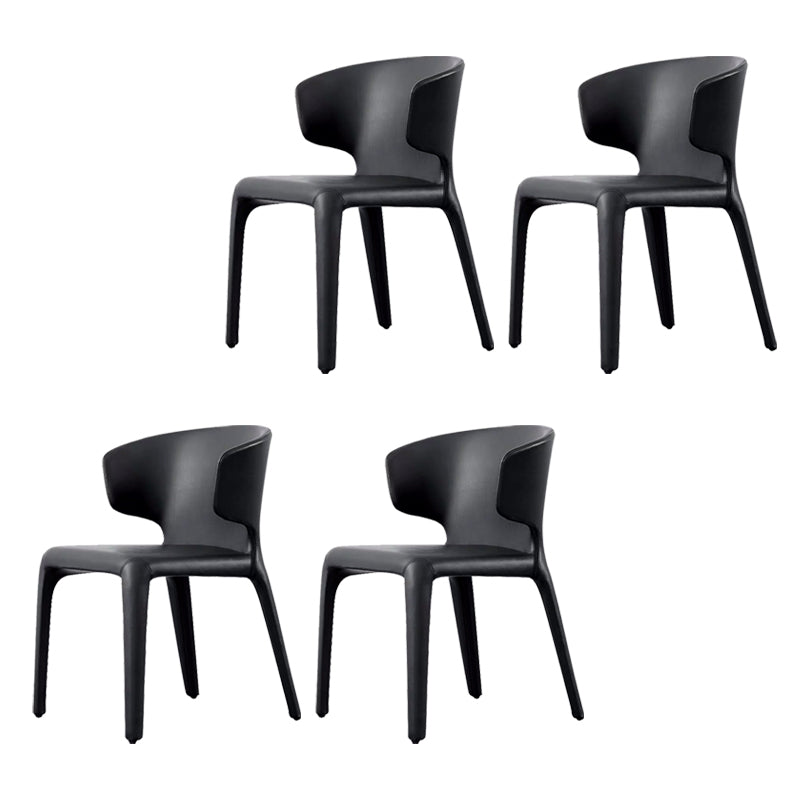 Contemporary Chair Dining Chairs with Metal Legs for Kitchen