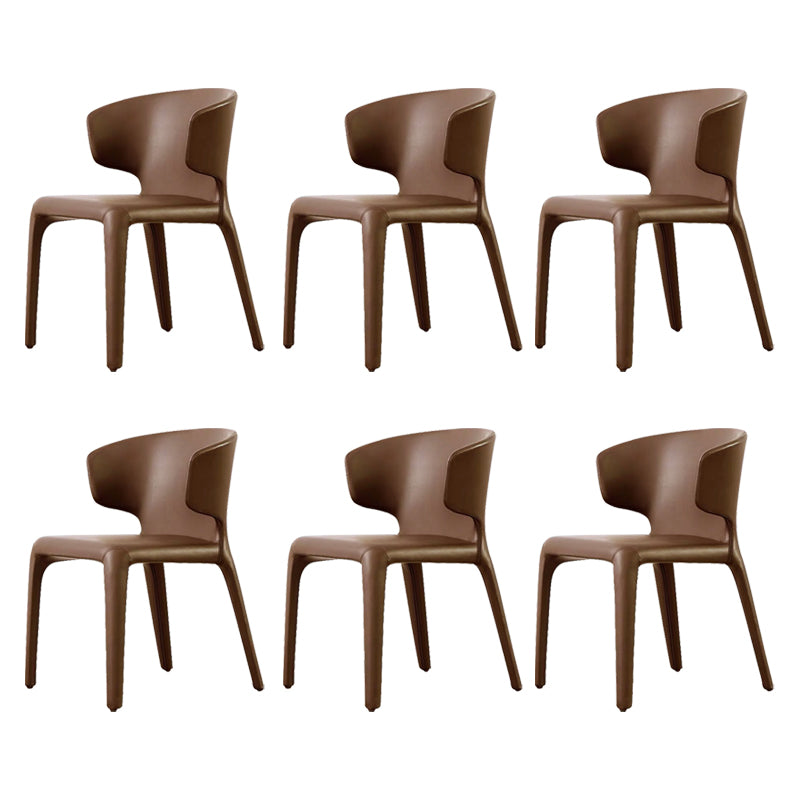 Contemporary Chair Dining Chairs with Metal Legs for Kitchen